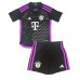 Camiseta Bayern Munich Kingsley Coman #11 Visitante Equipación para niños 2023-24 manga corta (+ pantalones cortos)
